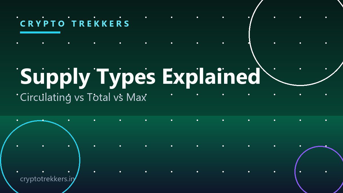 You are currently viewing Circulating vs Total vs Max Supply in Crypto:  What Each    Means