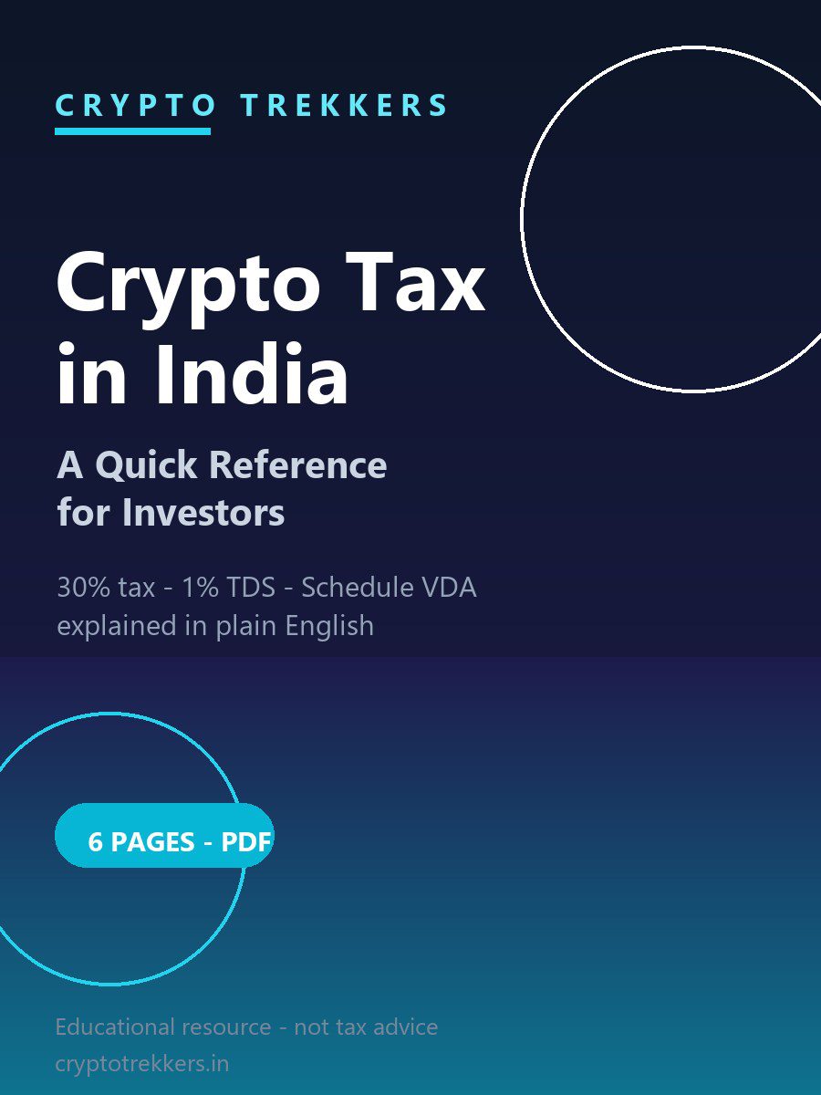 Crypto Tax in India: A Quick Reference for Investors